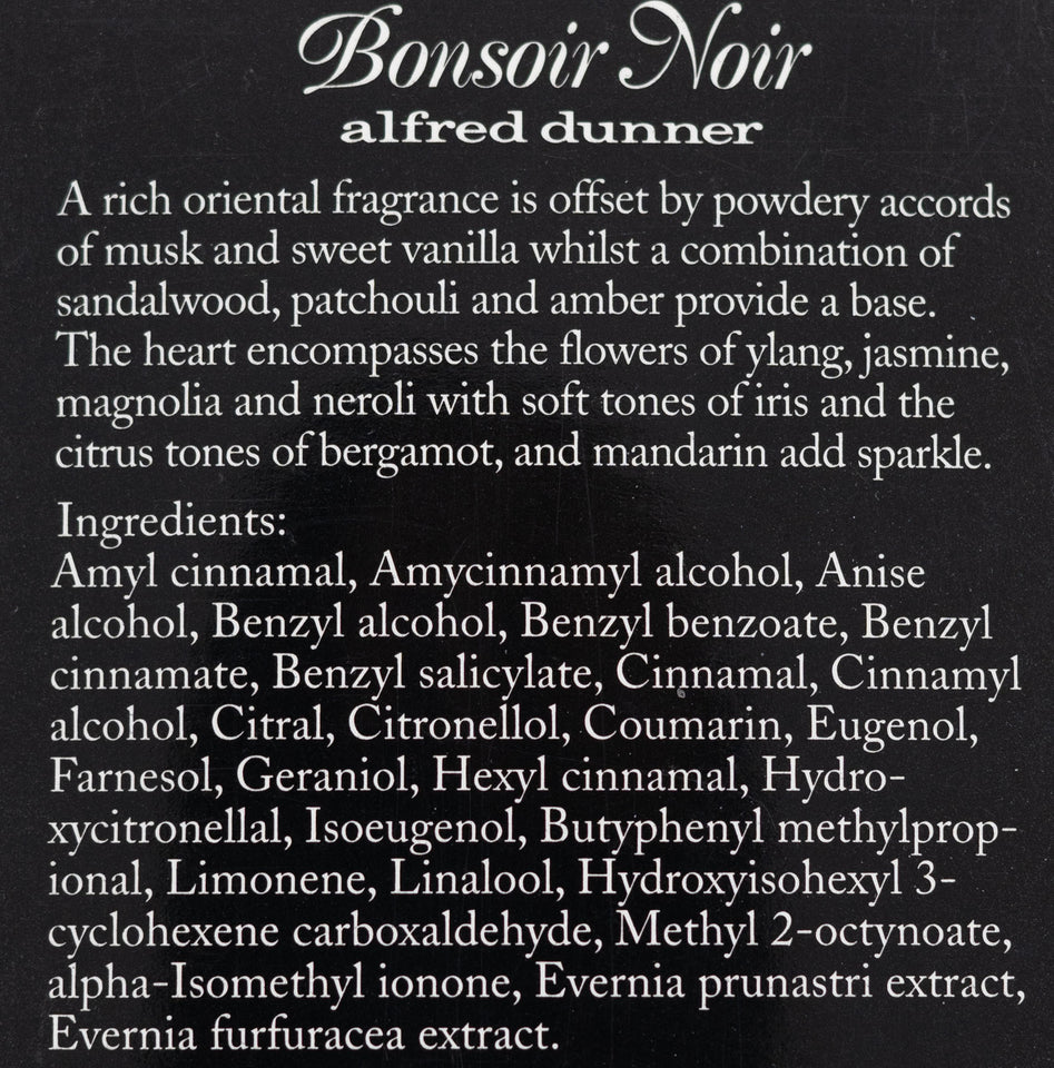 Alfred Dunner Bonsoir Noir Perfume Spray 2.25 oz/75 ml Eau de Parfum