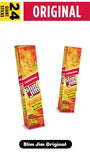 Slim Jim Giant Original Flavor Smoked Meat Sticks 24 Count 6g Protein Snack - 2 Pack