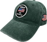 Trump Hat Trump 2024 MAGA Hat Trump 2024 Hat Make America Great Again Hat Adjustable Baseball Cap (Trump For America Green)