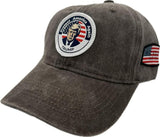 Trump Hat Trump 2024 MAGA Hat Trump 2024 Hat Make America Great Again Hat Adjustable Baseball Cap (Protect America Gray)
