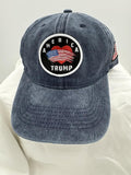 Trump Hat Trump 2024 MAGA Hat Trump 2024 Hat Make America Great Again Hat Adjustable Baseball Cap (America Loves Trump Blue)