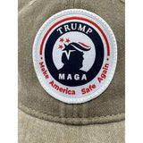 Trump Hat Trump 2024 MAGA Hat Trump 2024 Hat Make America Great Again Hat Adjustable Baseball Cap (Trump MAGA Khaki)