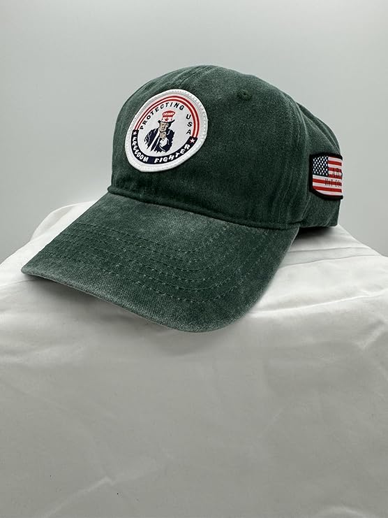 Trump Hat Trump 2024 MAGA Hat Trump 2024 Hat Make America Great Again Hat Adjustable Baseball Cap (Freedom Fighter Green)