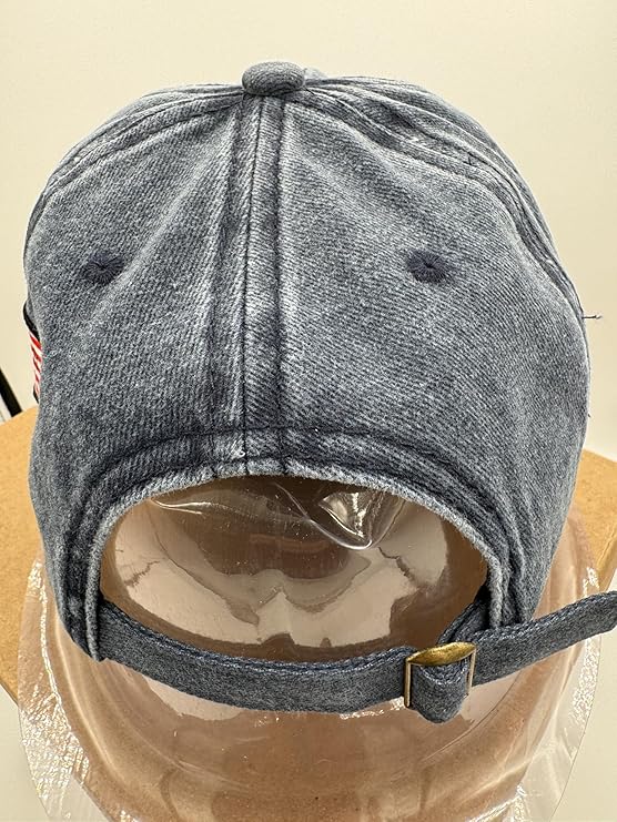 Trump Hat Trump 2024 MAGA Hat Trump 2024 Hat Make America Great Again Hat Adjustable Baseball Cap (Trump MAGA Blue)