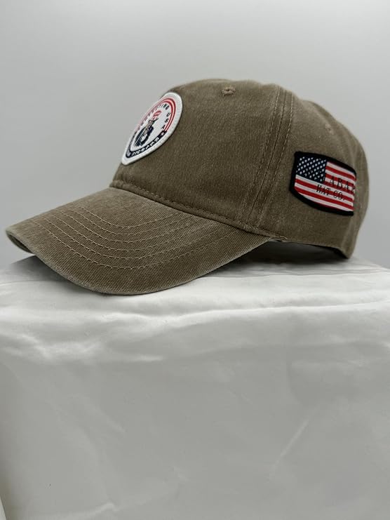 Trump Hat Trump 2024 MAGA Hat Trump 2024 Hat Make America Great Again Hat Adjustable Baseball Cap (Freedom Fighter Khaki)
