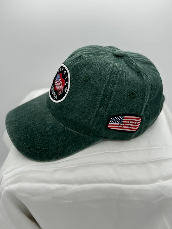 Trump Hat Trump 2024 MAGA Hat Trump 2024 Hat Make America Great Again Hat Adjustable Baseball Cap (America Loves Trump Green)