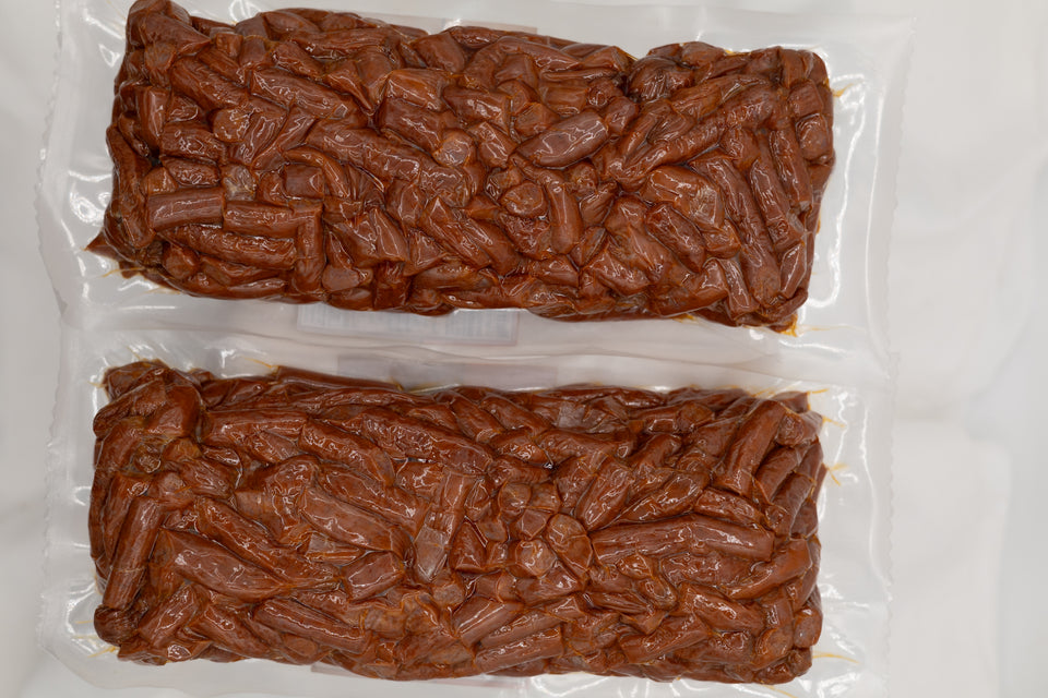 Sugar River Chili Beef Stick Ends & Pieces BULK 4 Pounds 2X 2 LBS