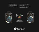 Top Tech Rumble Beat Party Speaker