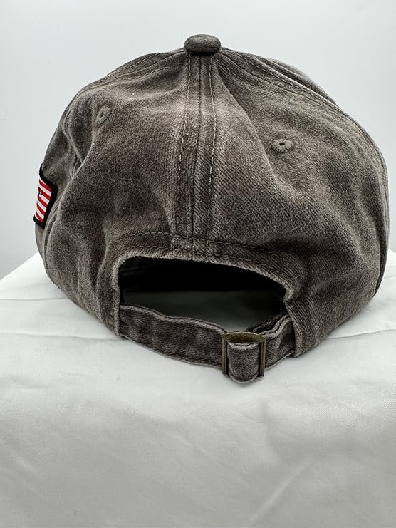 Trump Hat Trump 2024 MAGA Hat Trump 2024 Hat Make America Great Again Hat Adjustable Baseball Cap (Protect America Gray)