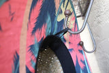 KC Republic Fabric Pattern Print Straw Kids Boys Sunhat, Ages 3+, Lifeguard Hat, Beach, Swim, Fishing, Fits All, Malabar Hat