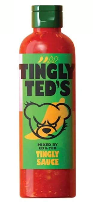 Tingly Ted's Tingly Sauce Hot Sauce, 9.34 oz Bottle
