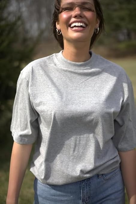 Classic Unisex Crew Neck T-Shirt – Soft Cotton Short Sleeve Tee for Men & Women – Casual Everyday Shirt