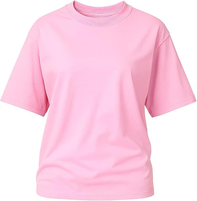 Classic Unisex Crew Neck T-Shirt – Soft Cotton Short Sleeve Tee for Men & Women – Casual Everyday Shirt