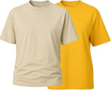 Classic Unisex Crew Neck T-Shirt – Soft Cotton Short Sleeve Tee for Men & Women – Casual Everyday Shirt