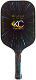 Pickleball Paddle – T700 Smooth Carbon Fiber Paddle with Cover, Thermoforming 4-Layer Racket, USAPA Approved Lightweight & 16MM Polymer Honeycomb Core