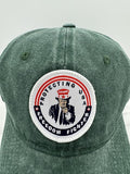 Trump Hat Trump 2024 MAGA Hat Trump 2024 Hat Make America Great Again Hat Adjustable Baseball Cap (Freedom Fighter Green)