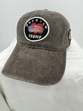 Trump Hat Trump 2024 MAGA Hat Trump 2024 Hat Make America Great Again Hat Adjustable Baseball Cap (America Loves Trump Gray)