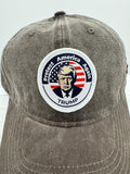 Trump Hat Trump 2024 MAGA Hat Trump 2024 Hat Make America Great Again Hat Adjustable Baseball Cap (Protect America Gray)