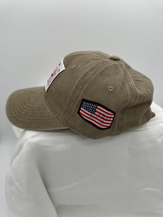 Trump Hat Trump 2024 MAGA Hat Trump 2024 Hat Make America Great Again Hat Adjustable Baseball Cap (MAGA Again Khaki)