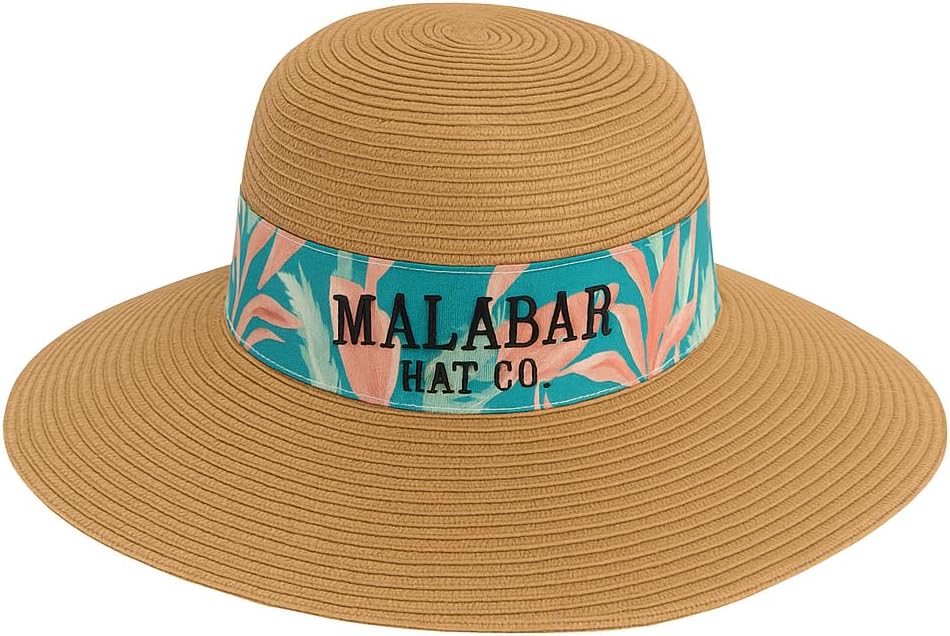 Women’s Wide Brim Foldable Sun Hat – UPF 50+ Packable Summer Beach Hat with Decorative Band