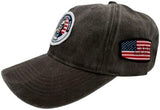 Trump Hat Trump 2024 MAGA Hat Trump 2024 Hat Make America Great Again Hat Adjustable Baseball Cap (Protect America Gray)