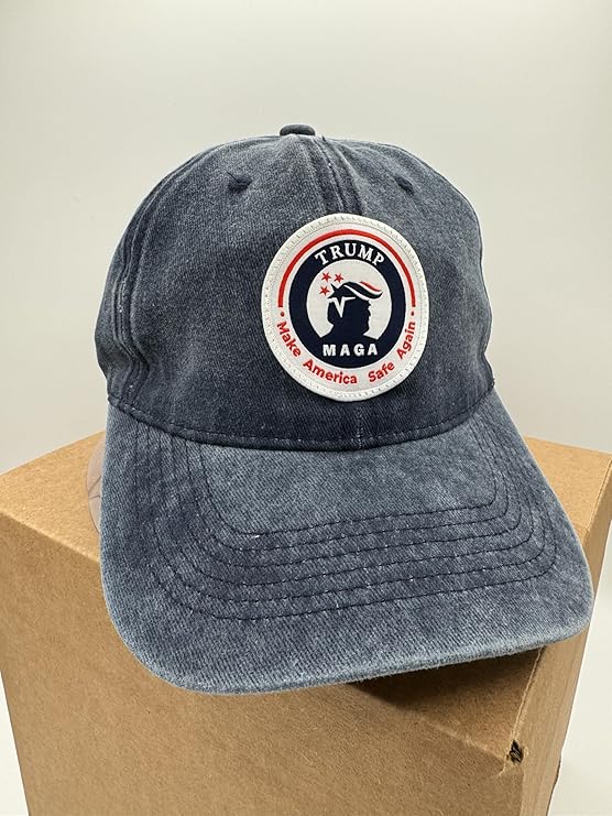 Trump Hat Trump 2024 MAGA Hat Trump 2024 Hat Make America Great Again Hat Adjustable Baseball Cap (Trump MAGA Blue)