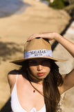 Women’s Wide Brim Foldable Sun Hat – UPF 50+ Packable Summer Beach Hat with Decorative Band