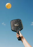 Pickleball Paddle Set – T700 Smooth Carbon Fiber Paddles with Covers, 2 Thermoforming 4-Layer Rackets, 4 Outdoor Pickleballs & Carry Bag | USAPA Approved Lightweight & 16MM Polymer Honeycomb Core