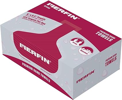 Merfin High Absorption Folded Paper Towels – Multifold Hand Towels 4 Dispensing