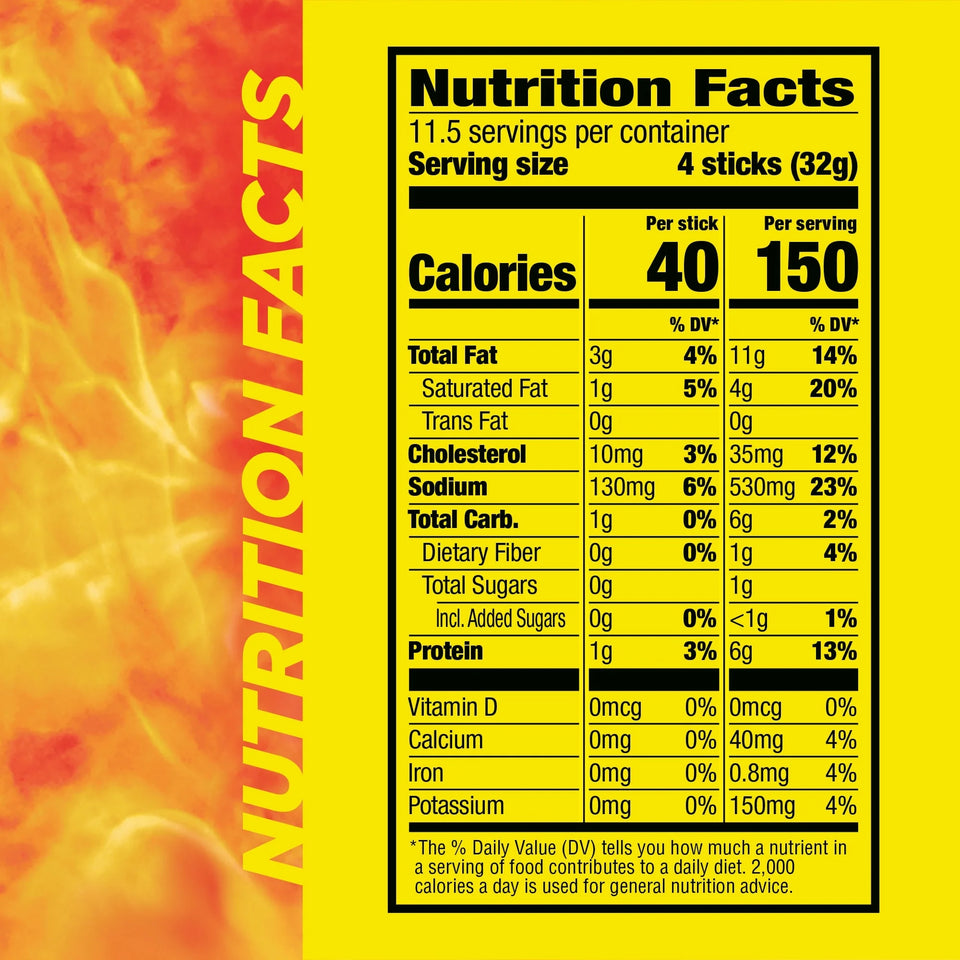 Slim Jim Original Smoked Snack Sized Sticks, 0.28 oz 46 Count Box (Pack of 2)