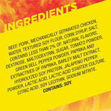 Slim Jim Giant Smoked Meat Sticks, Nacho Flavor, 6g Protein Per Stick, 0.97 oz. (24 Count)