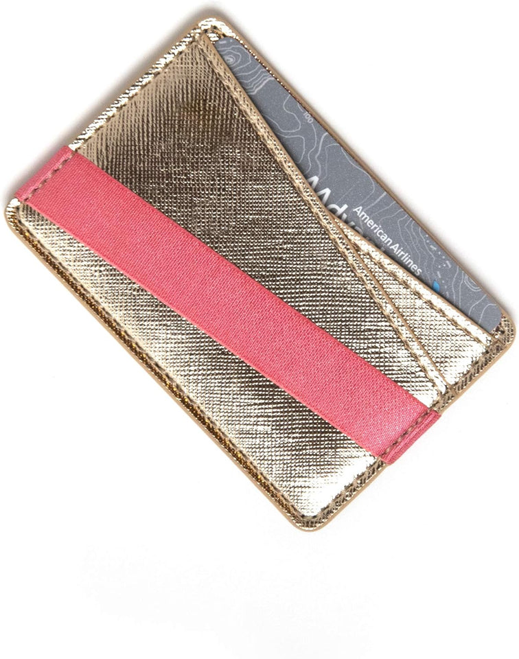 Tech Candy to Have & to Hold Phone Wallet - Gold/Pink