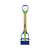 Flexrake Puppy Poop Scoop Jumbo Jaws Scoop, Green & Blue, 32 in