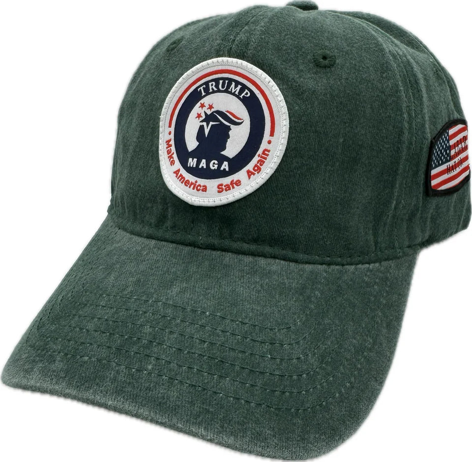 Trump Hat Trump 2024 MAGA Hat Trump 2024 Hat Make America Great Again Hat Adjustable Baseball Cap (Trump Maga Green)