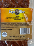 Sugar River Taco Meat Snack Links Ends & Pieces 2 lbs