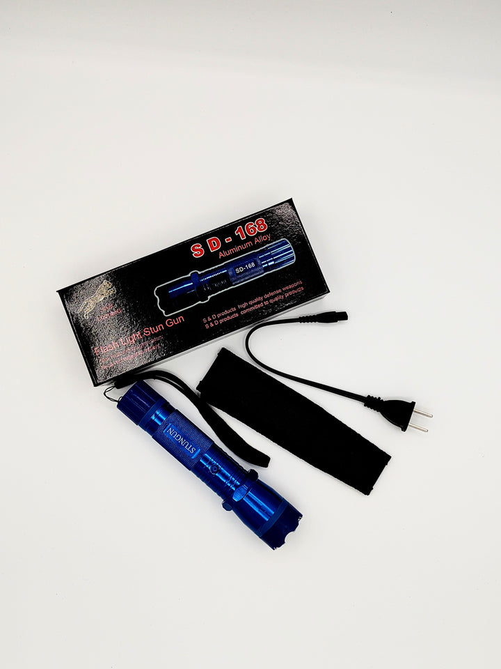 Rechargeable SD-168 Aluminum Alloy Flashlight with LED Flashlight, Rechargeable Battery