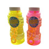 KC Republic Colorful Non Toxic 240ml Bottle 8OZ, Bubbles Solution, Pink Color