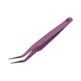 Eyebrow Extensions Kit with 2 Trays of Mink Eyebrows in Blonde/Light Brown, Eyebrow Glue Clear & Extension Tweezers, Comes on Mixed Length Trays 5-8 mm Mix (Light Brown 2-Pack, Violet Tweezer)
