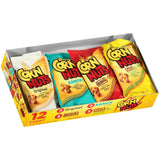Corn Nuts Original, Ranch, BBQ, Chile Picante con Limon Crunchy Corn Kernels Variety Pack (6 Cases of 12 Bags)