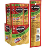 Jack Link's Fritos Chili Cheese Meat Sticks & Jalapeno Cheese Sticks 16 per Box, 2 Pack