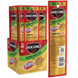 Jack Link's Fritos Chili Cheese Meat Sticks & Jalapeno Cheese Sticks 16 per Box