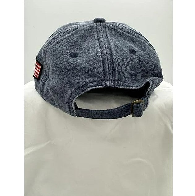 Trump Hat Trump 2024 MAGA Hat Trump 2024 Hat Make America Great Again Hat Adjustable Baseball Cap (Protect America Blue)