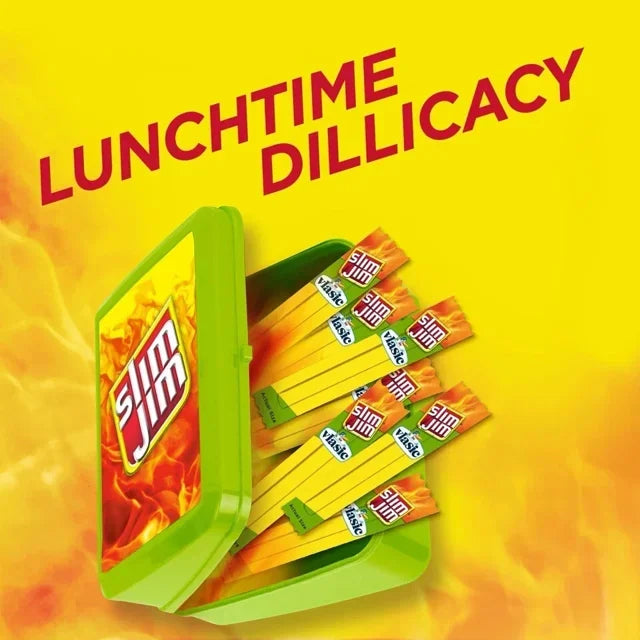 Slim Jim Dill Pickle Snack Sticks 26 per Box, 5 pack