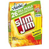 Slim Jim Dill Pickle Snack Sticks 26 per Box, 3 Pack