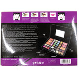 BR Ultimate Combination Makeup 36 Colors Set, 25 Ultra Shimmer Mineral Eye Shadow, 8 Blushers, 3 Lip Colors Palette Makeup Set Comes with Mirror and Applicator