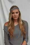 Gatsby 1920's Style Headband Elastic Stretch Headwrap with Style Guide 20 Different Ways to Wear