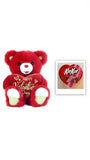 Way To Celebrate Valentine’s Day Large Sweetheart Teddy Bear Red