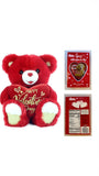 Way To Celebrate Valentine’s Day Large Sweetheart Teddy Bear Red
