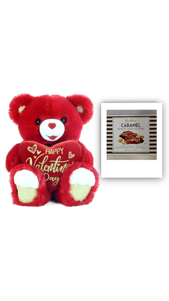 Way To Celebrate Valentine’s Day Large Sweetheart Teddy Bear Red