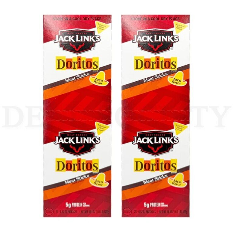 Jack Link s Meat Stick Doritos Taco Flavor 0.92 oz 20 Count Per Box